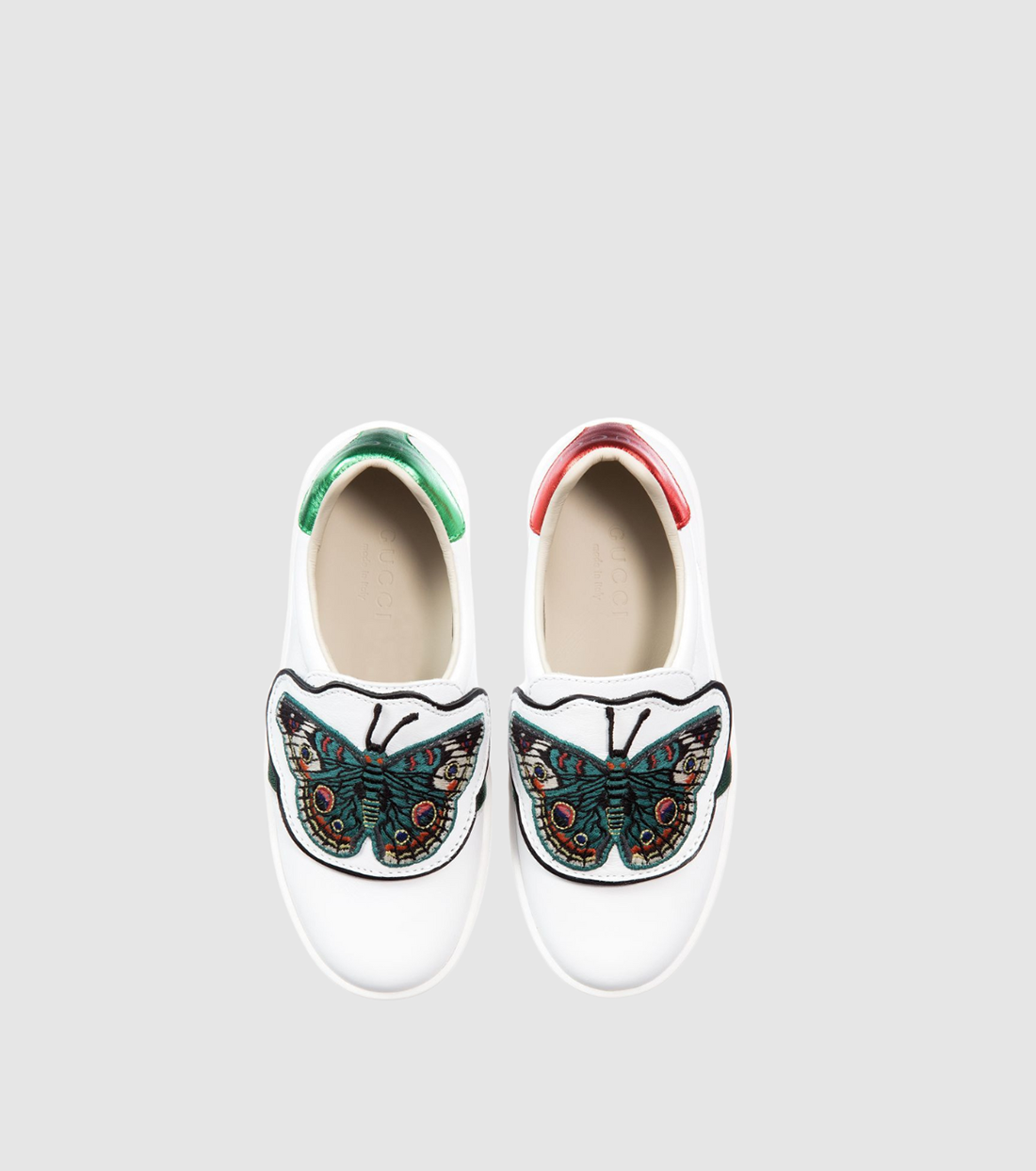 Gucci Ace with Butterfly Print