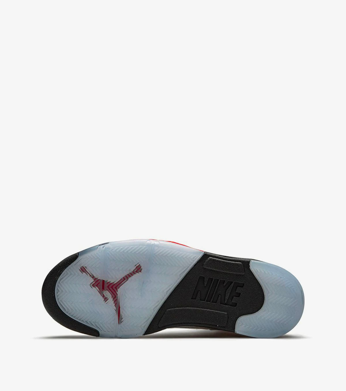 Air Jordan 5 Retro langue rouge feu argent 2020