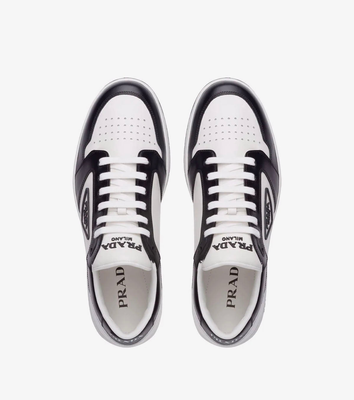 District low-top leather