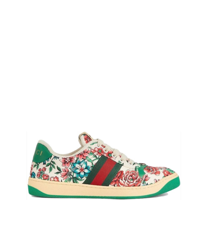 Gucci Screener with Floral Print