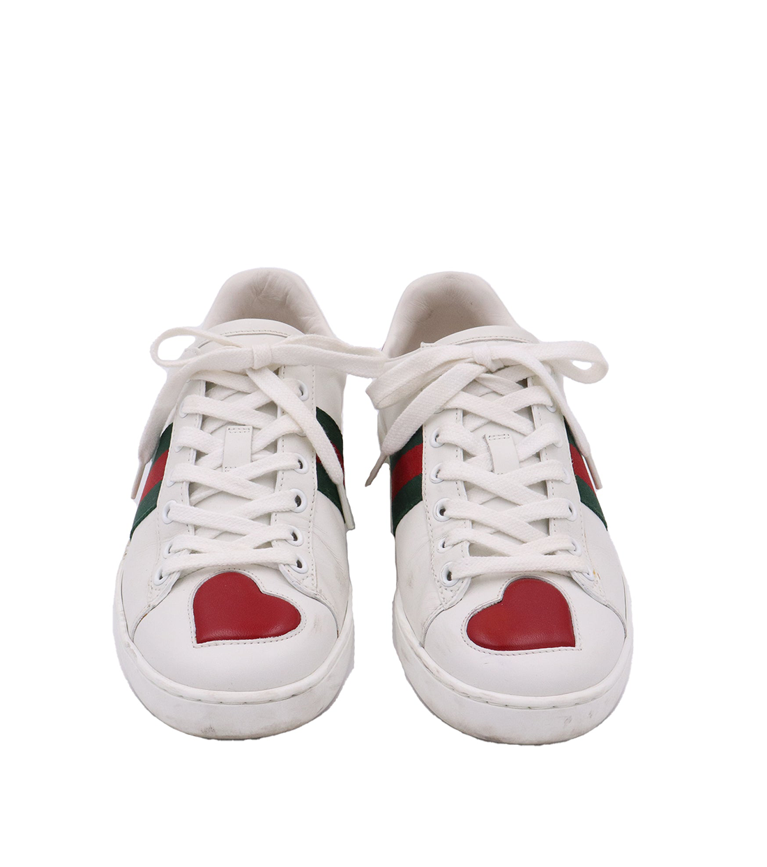 Gucci Ace with Heart Print