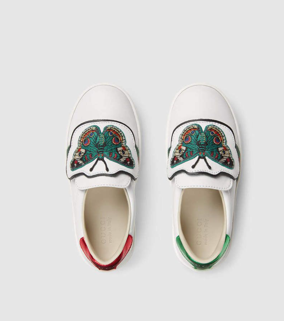 Gucci Ace with Butterfly Print