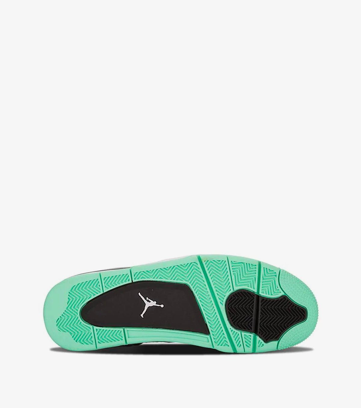Air Jordan 4 Retro green glow