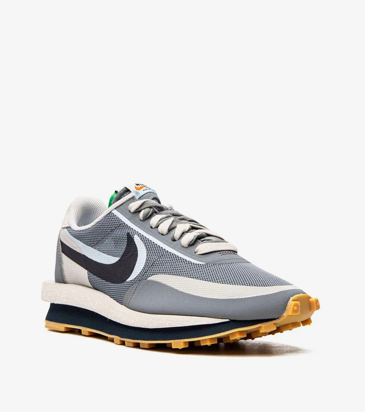 Nike x Clot x sacai LDWaffle "Cool Grey" Sneakers - SNKRBASE